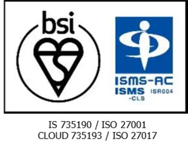 情報セキュリティマネジメントシステム認証（ISMS）の登録範囲拡大、およびISMSクラウドセキュリティ認証の更新について