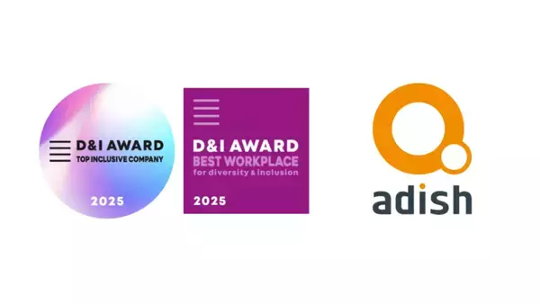 アディッシュ、D&I AWARD 2025「トップインクルーシブカンパニー賞」を受賞。最上位「ベストワークプレイス」は4度目の認定