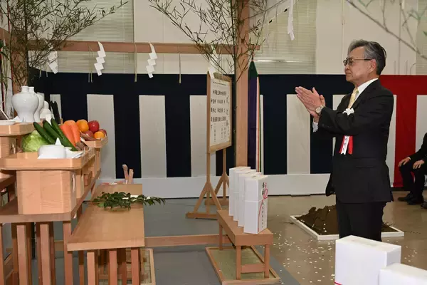 「栃木ニコンの新棟建設着工、安全祈願祭を実施」の画像