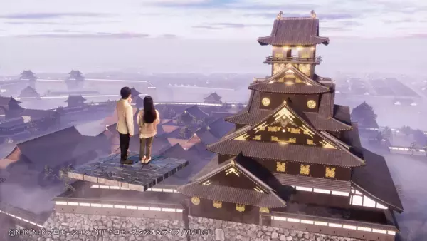 「NHKの映像に没入する歴史VR体験イベント「サムライの見た夢～幻の豊臣大坂城～」、3月20日(金)より渋谷BEAMで開催」の画像