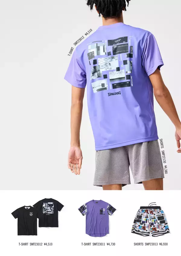 「SPALDING 2023Spring/Summerコレクションより新アパレルアイテムが続々と登場」の画像