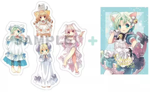 「「デ・ジ・キャラット」25周年を記念して、こげどんぼ*先生がこれまでに手がけた人気作品のイラストを多数収録した画集「CHOCOLA Selection 2023」が発売決定！」の画像