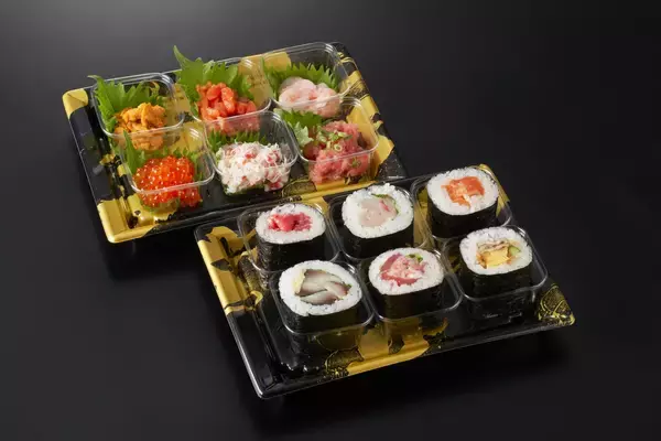 「節分の多様な楽しみ方に対応し、すべてのアイテムにハーフサイズをご用意日本各地の旨い魚を使用した『日本名海産恵方巻』などアピタ・ピアゴと鮮魚専門店「魚優(うおゆう)」の恵方巻、予約受付開始」の画像