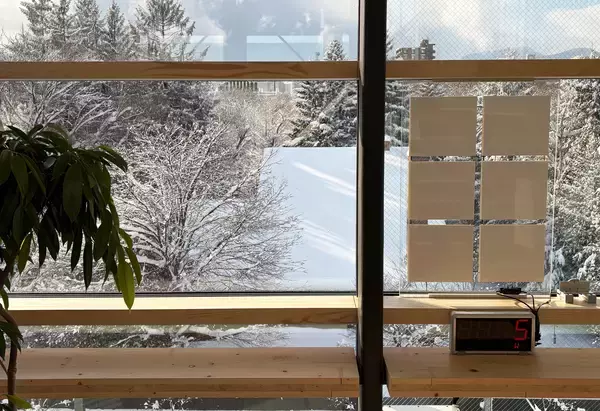 「北海道初※1、省エネルギー設計のみで実現したNearly ZEBオフィス竣工～環境性能の向上と地域資源の活用を両立、北海道産トドマツを構造材に採用した寒冷地モデル～」の画像