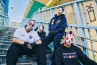 HATTRICK、メンバー全員がお面を着用する謎のお面ダンス集団「O-MENZ」がプロデュースするオリジナルグッズを12月6日より販売開始！