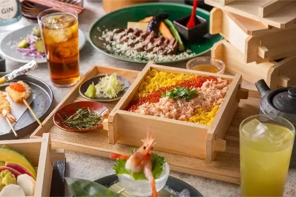 「蒸籠蒸し×美酒のモダン割烹　新業態・全室個室「蒸しと酒 みちる」品川駅前店を3月6日にオープン」の画像