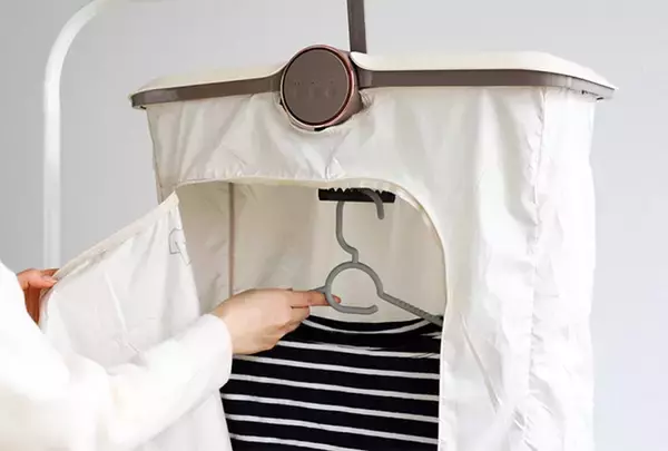 「【完売につきリターン緊急追加！】必要な分だけ乾かせる、場所を取らない折りたたみ衣類乾燥機「ぽけどらい」Makuakeにて先行販売中」の画像