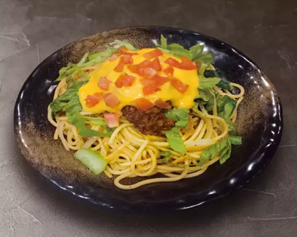 「焼きスパゲティ専門店「ロメスパバルボア」期間限定スペシャルスパゲティ 「TACOスパゲティ」」の画像