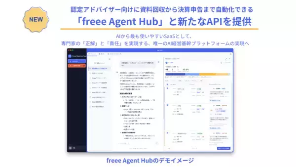 freee、認定アドバイザー向けに資料回収から決算申告まで自動化できる「freee Agent Hub」と新たなAPIを提供