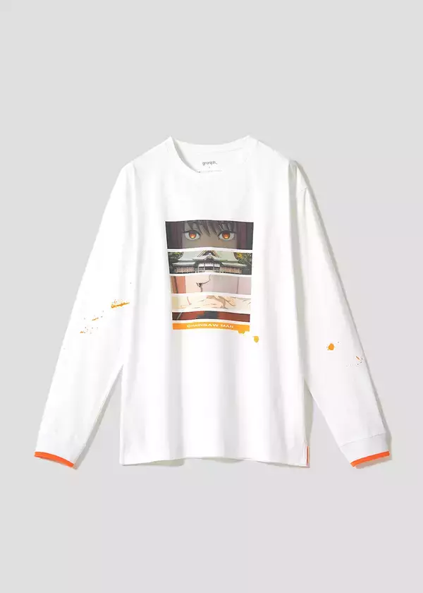 「グラニフとアニメ『チェンソーマン』が初コラボレーション！デンジやポチタをはじめ、マキマ、早川アキ、パワーなどのメインキャラクター達をデザインした全21アイテムが登場」の画像