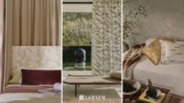 アメリカのラーセンから世界各地の織や自然の造形から着想を得た新作ファブリックス6コレクション計36デザイン153点 3月10日発売