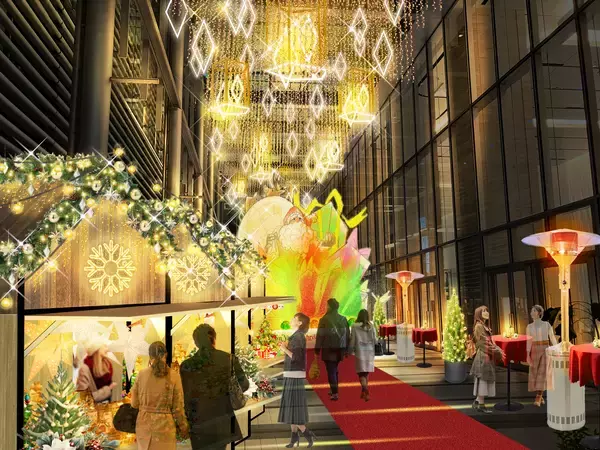 「【東京ミッドタウン八重洲】東京ミッドタウン八重洲で過ごす特別なクリスマス　イルミネーションとともに楽しめるクリスマスマーケット開催館内店舗ではこの冬だけの限定メニューやアイテムが登場」の画像