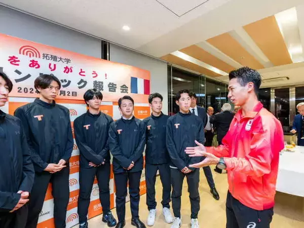 「【拓殖大学】本学出身者によるパリ五輪報告会を開催しました」の画像