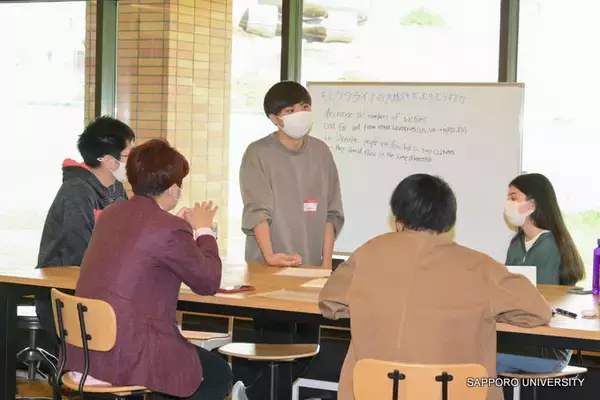「【札幌大学】北海道インターナショナルスクールの生徒との交流活動を実施」の画像