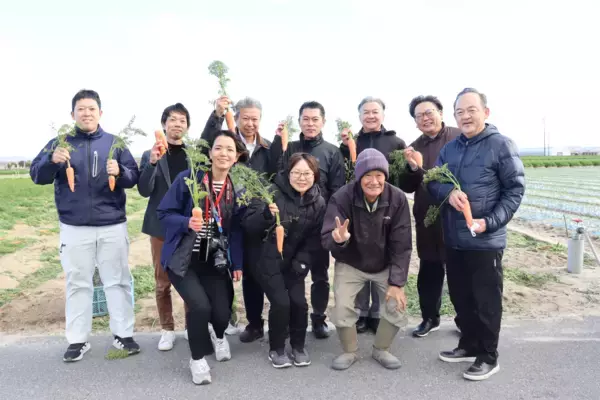 「環境負荷低減の食材「碧南産にんじん」を全国の受託事業所で展開」の画像