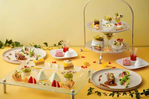 【南紀白浜マリオットホテル】和歌山県産の春のフルーツで彩るハイティー付き宿泊プラン「Blossom Fruits Night Stay」を発売