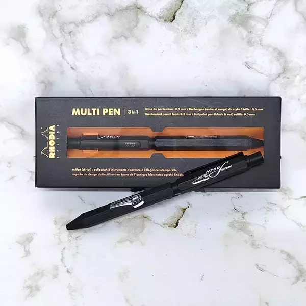 「ロディア スクリプト初！クリップに刻まれた「Tōkaidō Shinkansen」東海道新幹線・N700Sが描かれた一本が登場」の画像