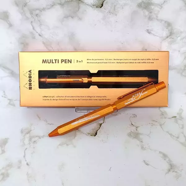 「ロディア スクリプト初！クリップに刻まれた「Tōkaidō Shinkansen」東海道新幹線・N700Sが描かれた一本が登場」の画像