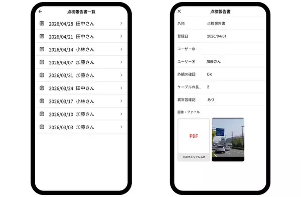 ナビ機能付き点検業務クラウド「Gorillada PRO（ゴリラーダ プロ）」に点検報告機能を追加
