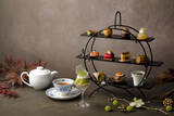 「琵琶湖マリオットホテル シャインマスカットと滋賀の実りを味わう秋色アフタヌーンティー「Autumn Afternoon Tea -秋色に染まる滋賀の恵み-」を発売」の画像1