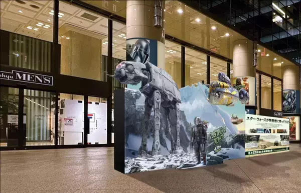 「映画『マンダロリアン・アンド・グローグー』公開記念！有楽町が「スター・ウォーズ」に染まる」の画像