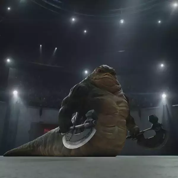 「頭をなでられたグローグーが耳をパタパタ！『マンダロリアン＆グローグー』特別映像が公開」の画像