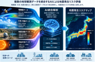 HiSR、複数の地球観測データを統合するAI地震予測技術で特許を出願