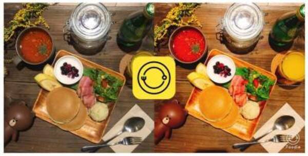 お洒落で美味しそう Lineが食べ物撮影に特化したアプリを公開 16年2月18日 エキサイトニュース