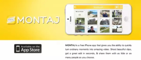 誰でもハリウッド映画のようなビデオが録れる画期的なアプリ「Montaj」