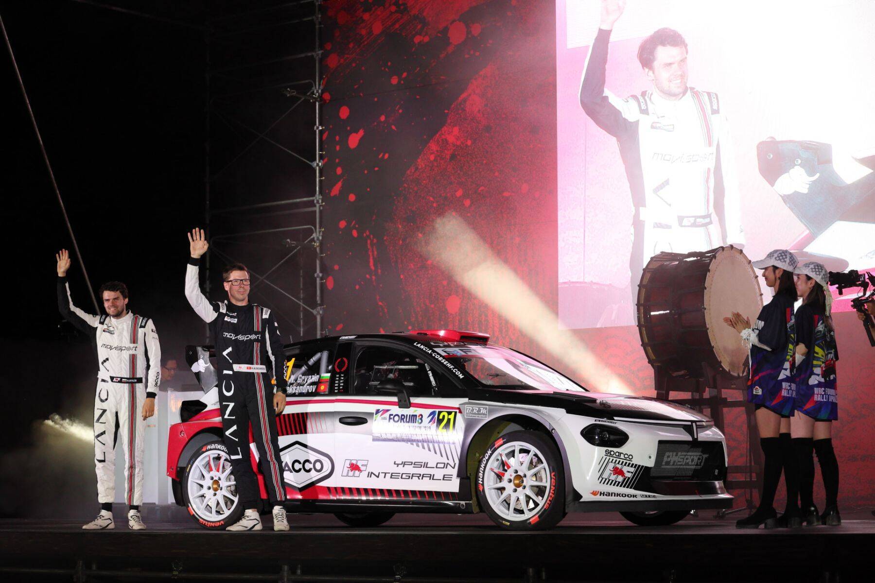 【ラリージャパン】WRC復活の名門ランチア・イプシロン、じつは日本で走ったのは初めてだった