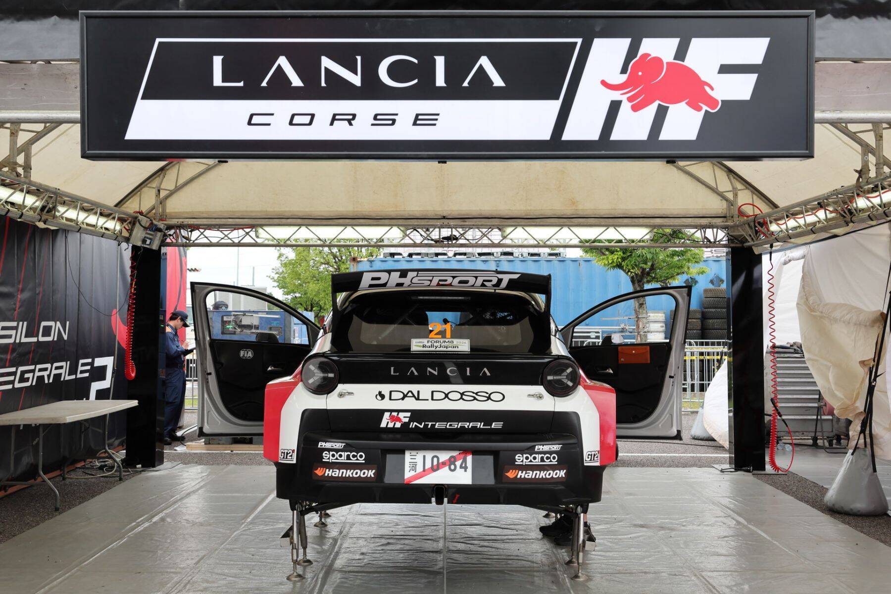 【ラリージャパン】WRC復活の名門ランチア・イプシロン、じつは日本で走ったのは初めてだった