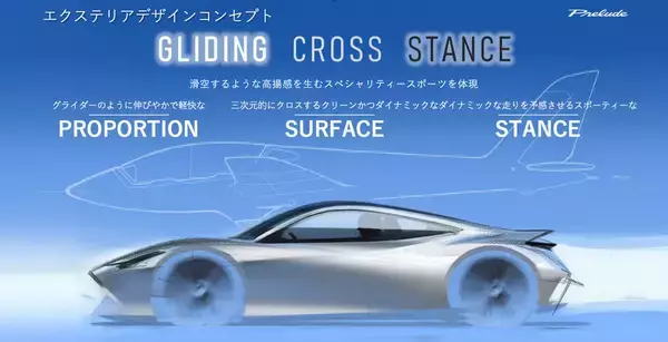 「新型プレリュードは顔で主張しない…そんな「すっぴんデザイン」って何？　担当デザイナーが語る」の画像