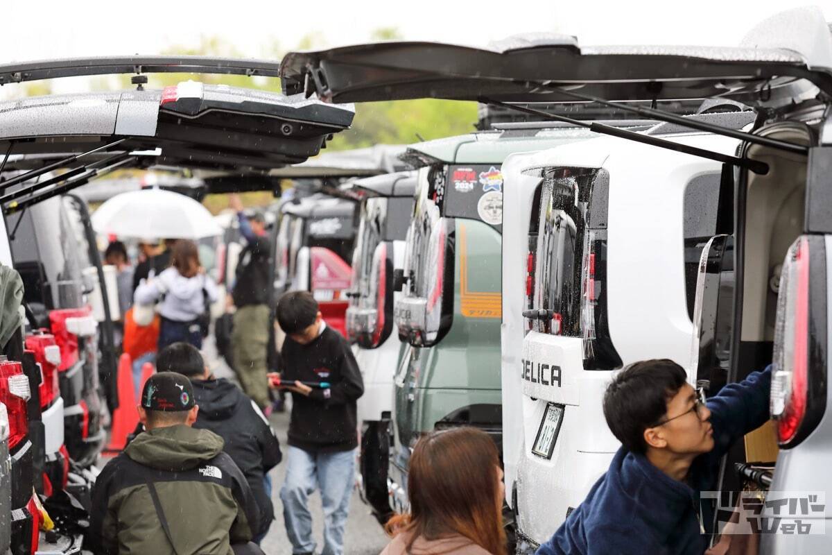 四駆系カスタムパーツブランド「オートフラッグス」が贈る 西日本最大級のデリカの祭典