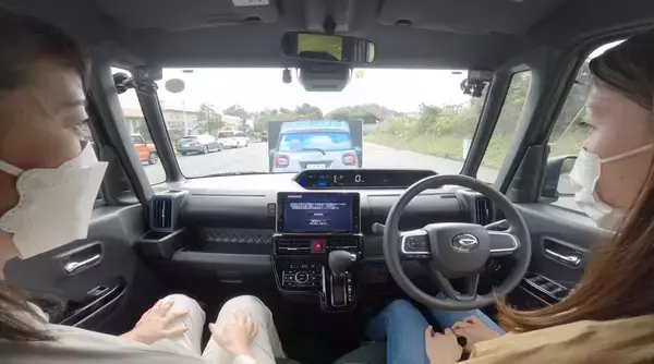 「シリーズ・軽自動車ってホントに安全？　クルマ初心者と藤トモが体感…イマドキ軽の最新安全装備①［衝突事故を未然に防ぐ機能編］」の画像