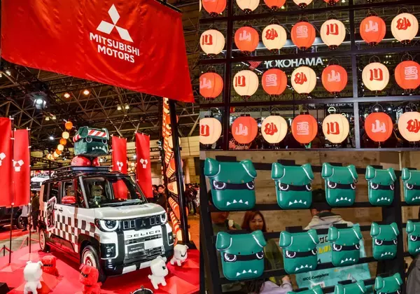 三菱自動車がデリカシリーズ一色の祭り状態でワクワク感を演出！｜東京オートサロン2026｜