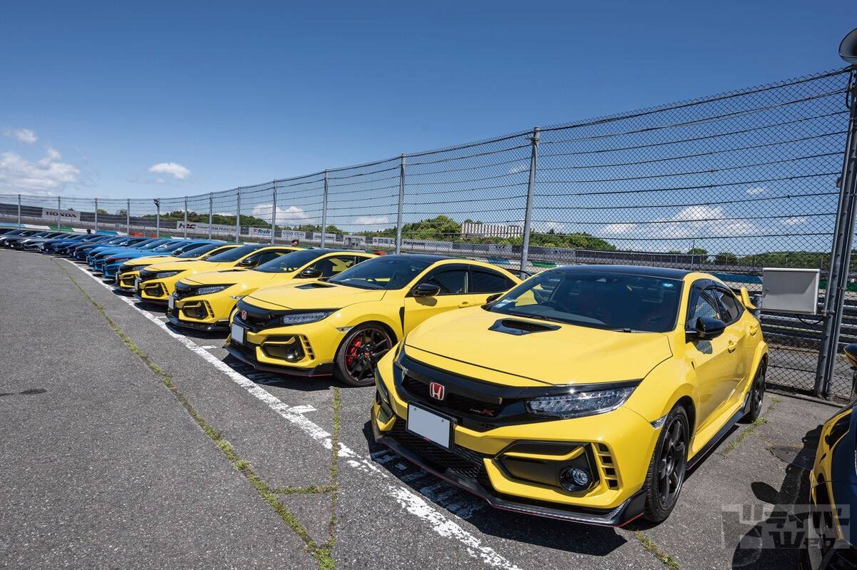 本籍地はサーキット！ シビックを中心に歴代タイプＲがもてぎに集結