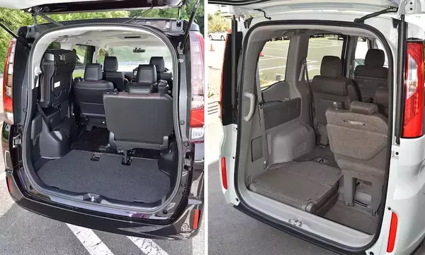 「ミニバン3列目シート格納の争いに終止符!?　新型ノア／ヴォクシーの格納方式が便利すぎる」の画像