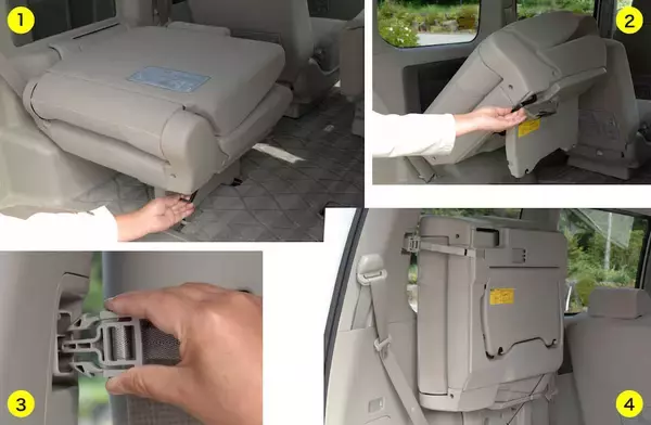 「ミニバン3列目シート格納の争いに終止符!?　新型ノア／ヴォクシーの格納方式が便利すぎる」の画像