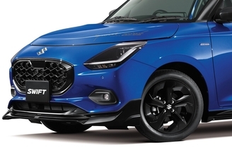 スズキ、「スイフト」向けAWIN「SUZUKI SPORT ボディキット」をスズキ推奨用品としてディーラーで販売開始