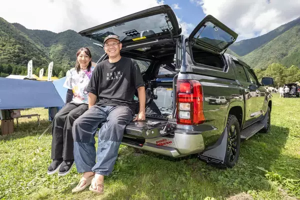 「三菱トライトンに満足してる？　オーナーの本音を聞いてみた｜スターキャンプ2025 in 朝霧高原｜」の画像