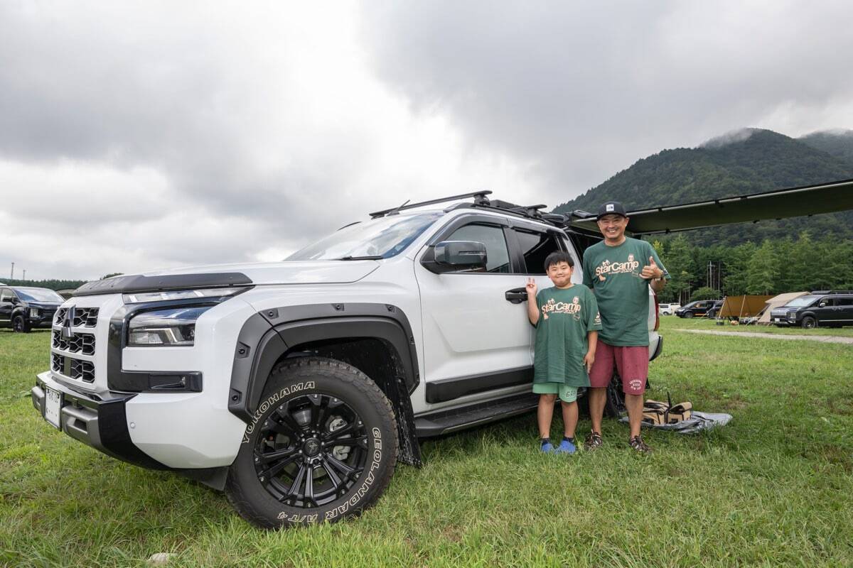 三菱トライトンに満足してる？　オーナーの本音を聞いてみた｜スターキャンプ2025 in 朝霧高原｜