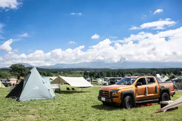 「三菱トライトンに満足してる？　オーナーの本音を聞いてみた｜スターキャンプ2025 in 朝霧高原｜」の画像