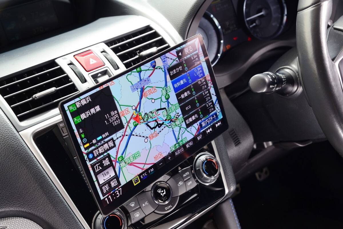 パナソニック最新カーナビ「ストラーダ F1Xプレミアム10 CN-F1X10BLD」を使ってみたら……｜地図データの更新で快適性が向上！編｜