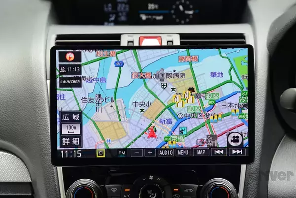 パナソニック最新カーナビ「ストラーダ F1Xプレミアム10 CN-F1X10BLD」を使ってみたら……｜地図データの更新で快適性が向上！編｜