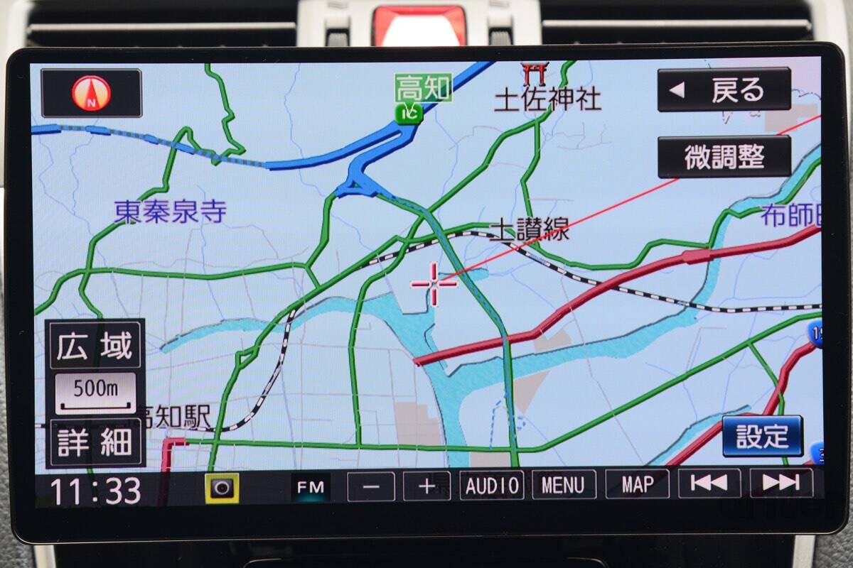 パナソニック最新カーナビ「ストラーダ F1Xプレミアム10 CN-F1X10BLD」を使ってみたら……｜地図データの更新で快適性が向上！編｜