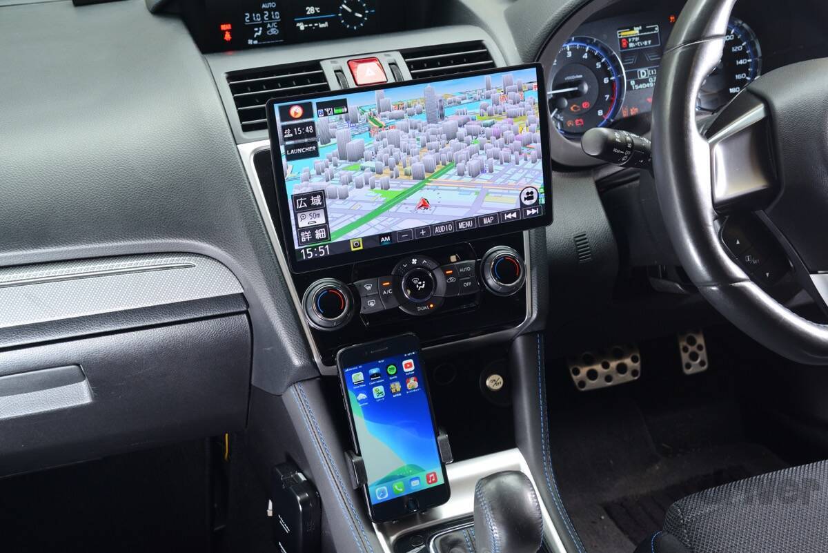 パナソニック最新カーナビ「ストラーダ F1Xプレミアム10 CN-F1X10BLD」を使ってみたら……｜iPhoneと接続してエンタメを楽しむ！編｜