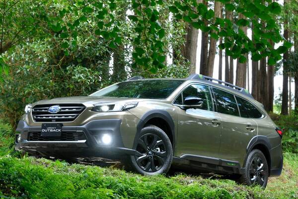 北米仕様とは顔が違う スバル新型レガシィ アウトバックの先行予約受け付けを開始 1 8l直噴ターボやアイサイトxを搭載 21年9月2日 エキサイトニュース