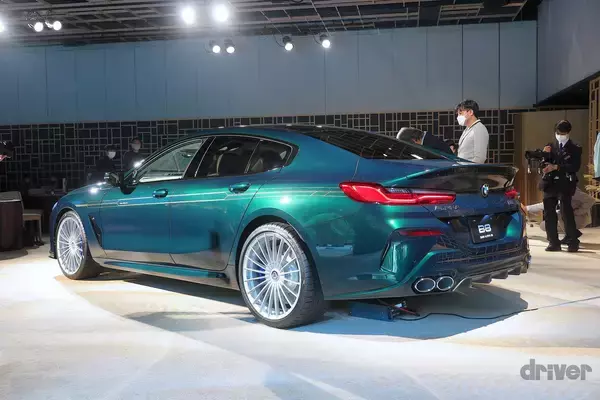 「アルピナのフラッグシップクーペが日本初お披露目！ ライバルのパナメーラやAMG GTでは味わえない快適性が魅力!?」の画像