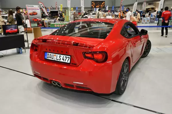 「初代86にレクサスRC Fのスポイラー!?　注目パーツの玉手箱…群馬パーツショー2021」の画像