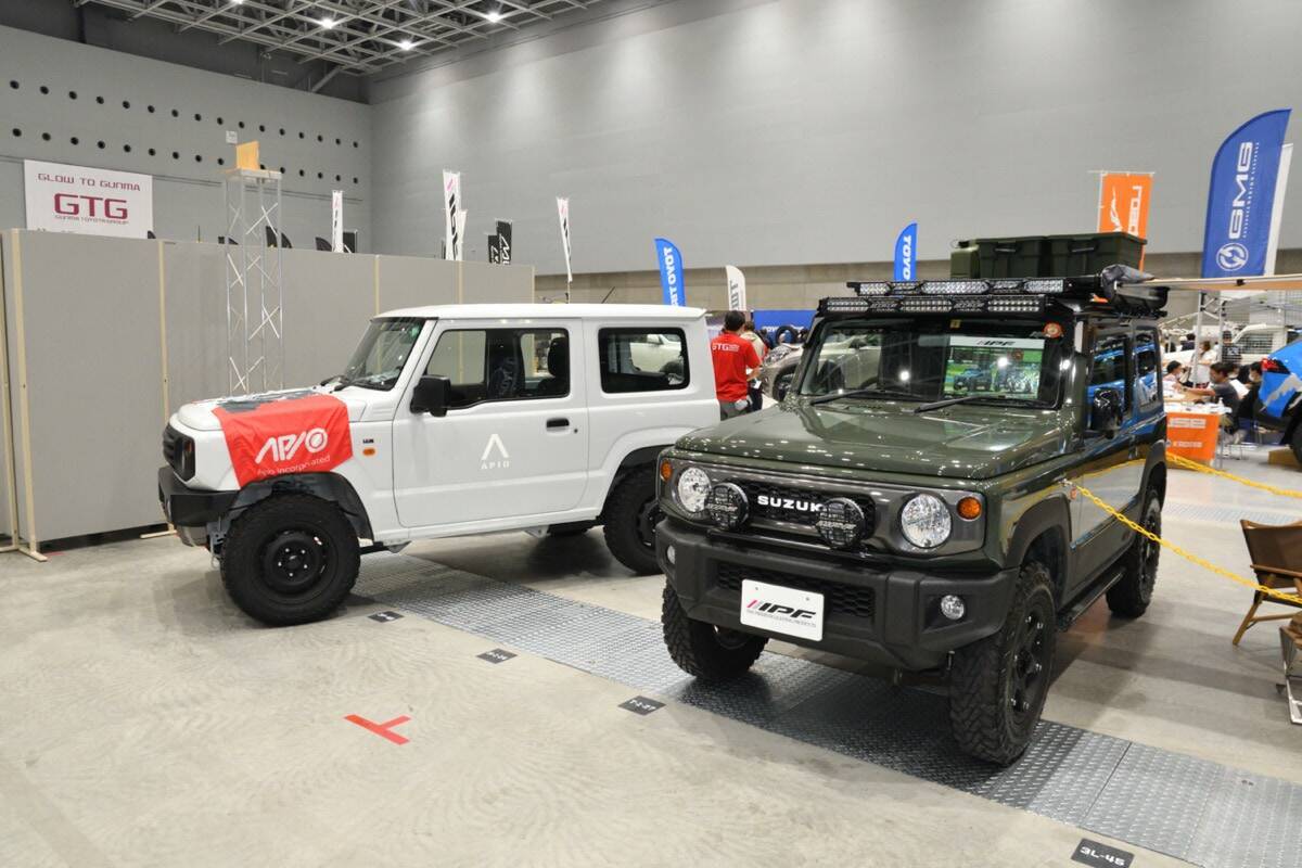 初代86にレクサスRC Fのスポイラー!?　注目パーツの玉手箱…群馬パーツショー2021